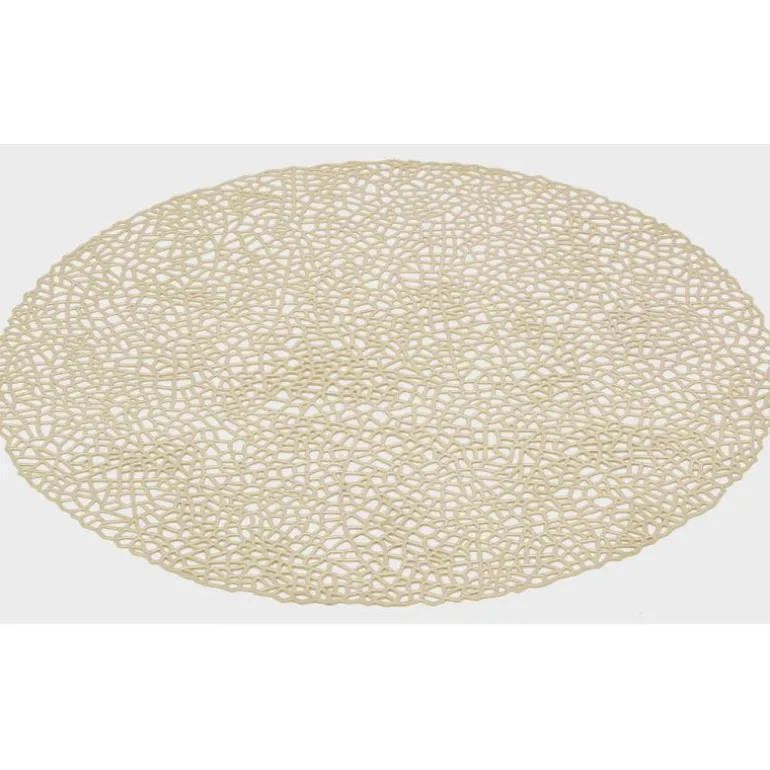 Sets de table en vinyle Fête (lot de 6) (Doré 2)