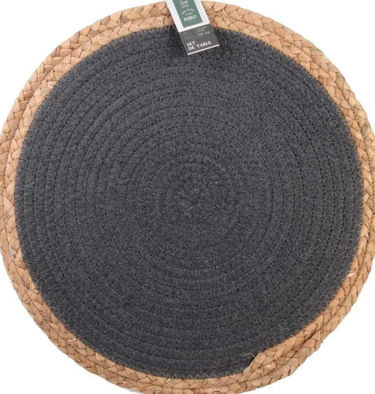 Sets de table jonc de mer 38 cm (Lot de 2)
