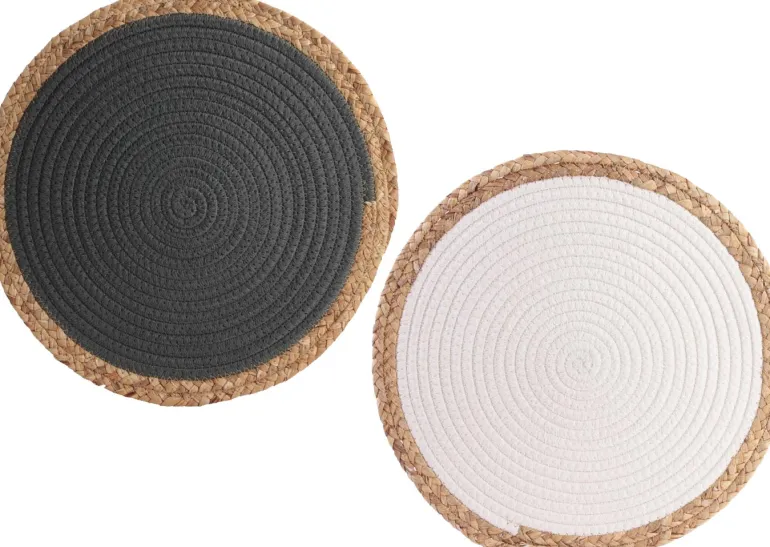 Sets de table jonc de mer 38 cm (Lot de 2)