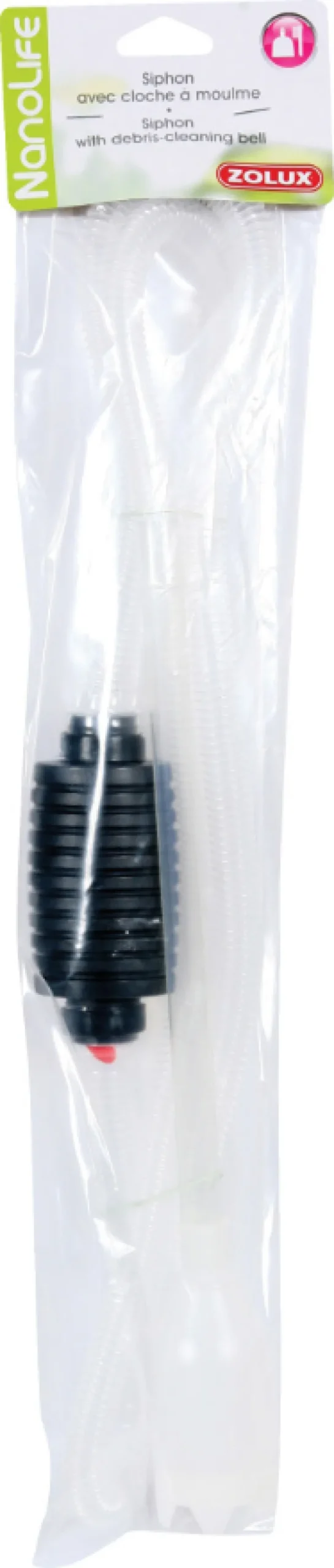 Siphon avec cloche à moulme