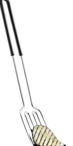 Spatule pour plancha inox et silicone