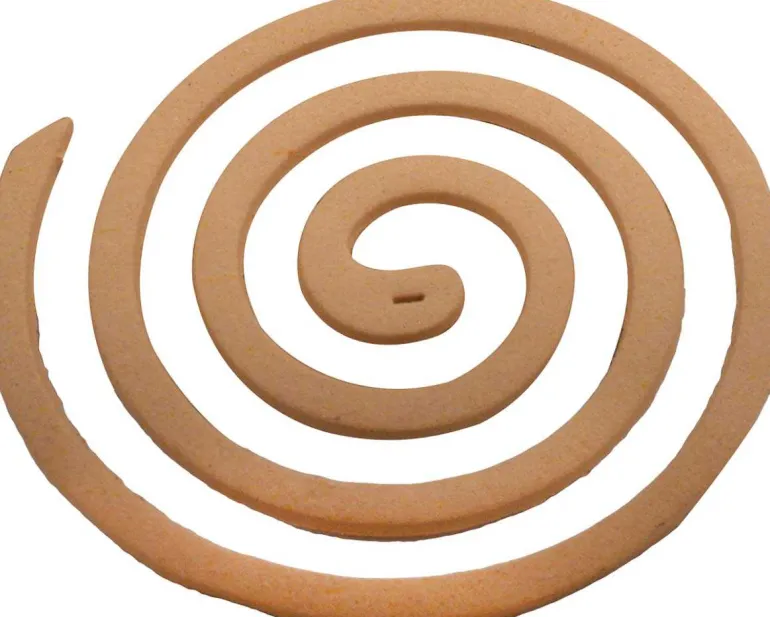 Spirales citronelle dans brûleur en métal (Unitaire)