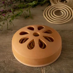 Spirales citronnelle en terre cuite (Unitaire)
