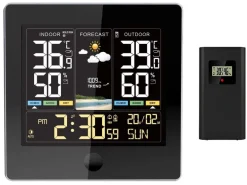 Station météo électronique avec capteur extérieur sans fil