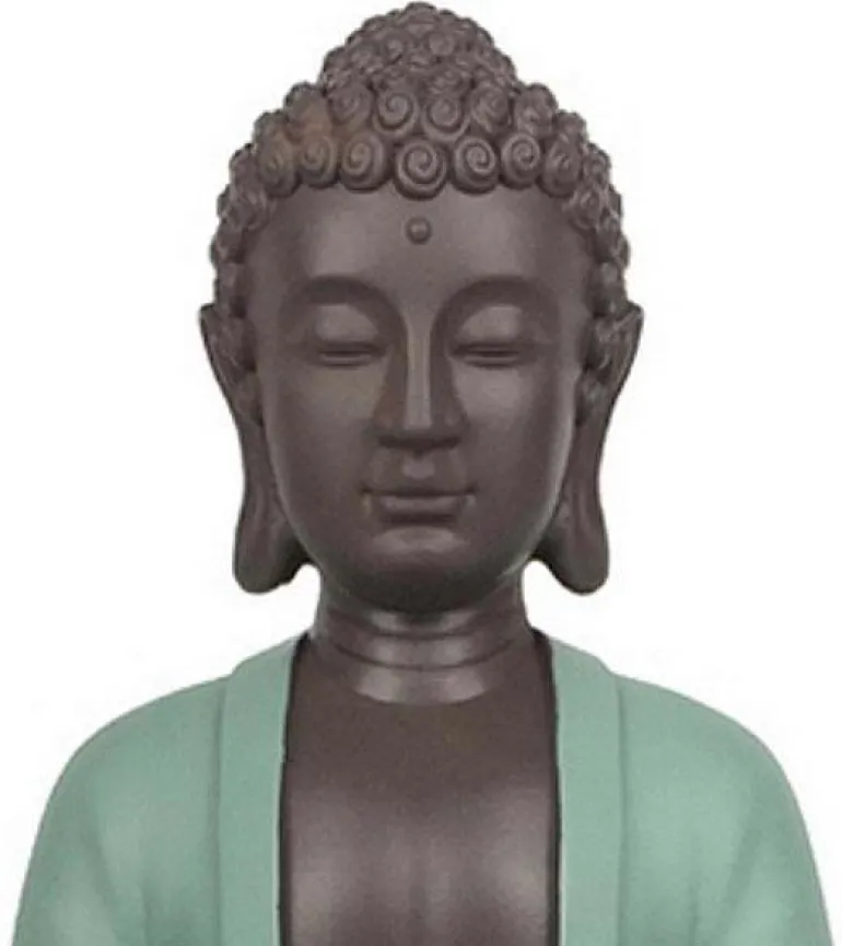 Statue Bodhi avec plateau vide poche en polyrésine
