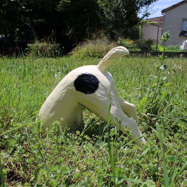 Statuette chien bob le creuseur