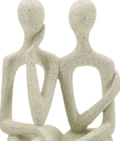 Statuette décorative en polyrésine Stons pair 11.5 x 9 x 25 cm