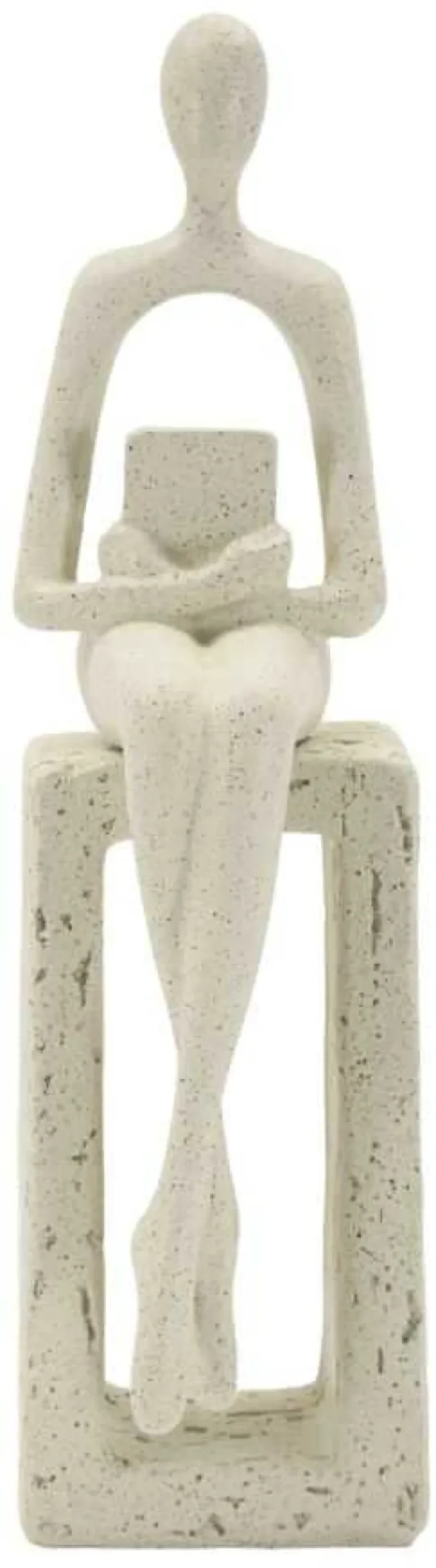 Statuette décorative en polyrésine Stons single 8.5 x 6.5 x 24 cm