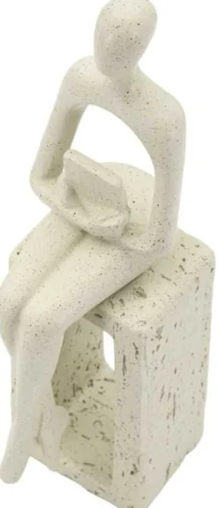Statuette décorative en polyrésine Stons single 8.5 x 6.5 x 24 cm