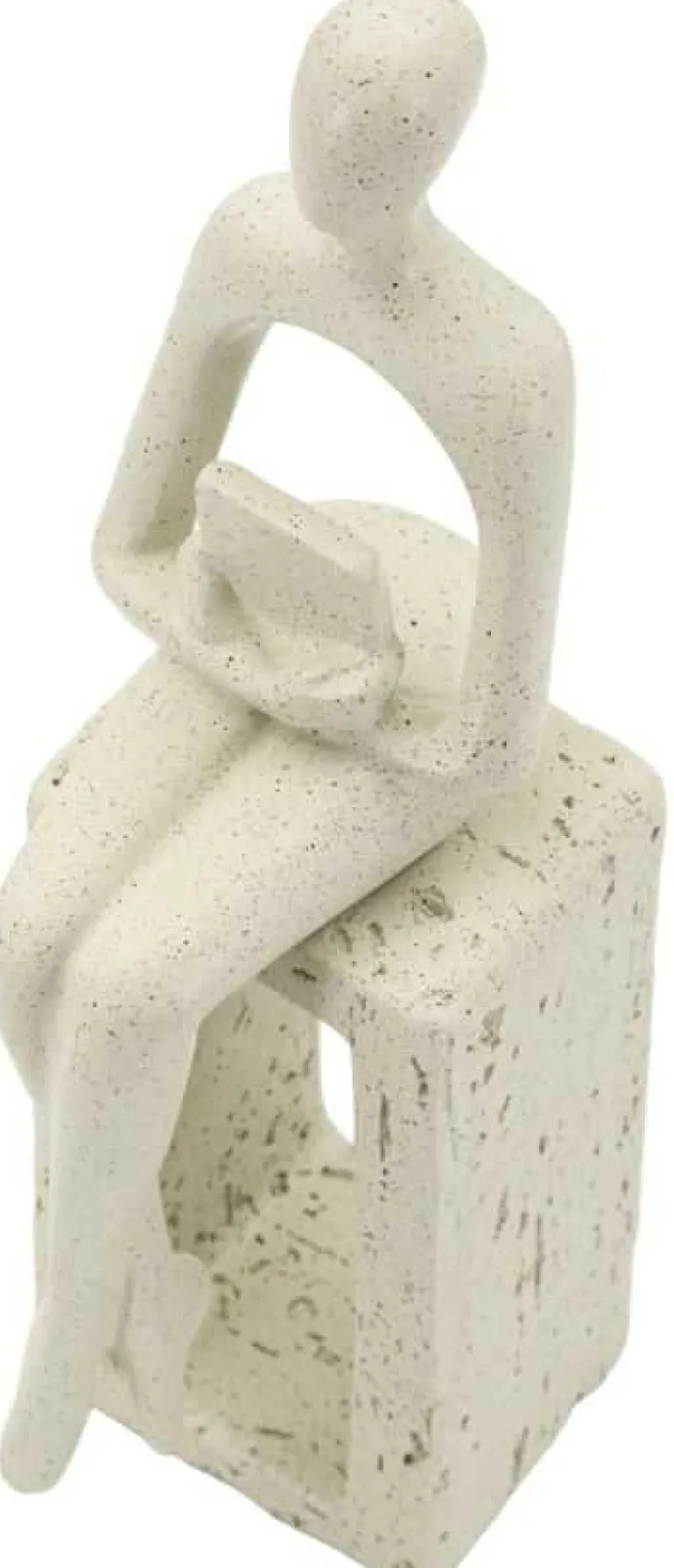 Statuette décorative en polyrésine Stons single 8.5 x 6.5 x 24 cm