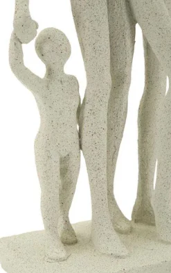 Statuette en polyrésine Family stons 16 x 8 x 30.5 cm