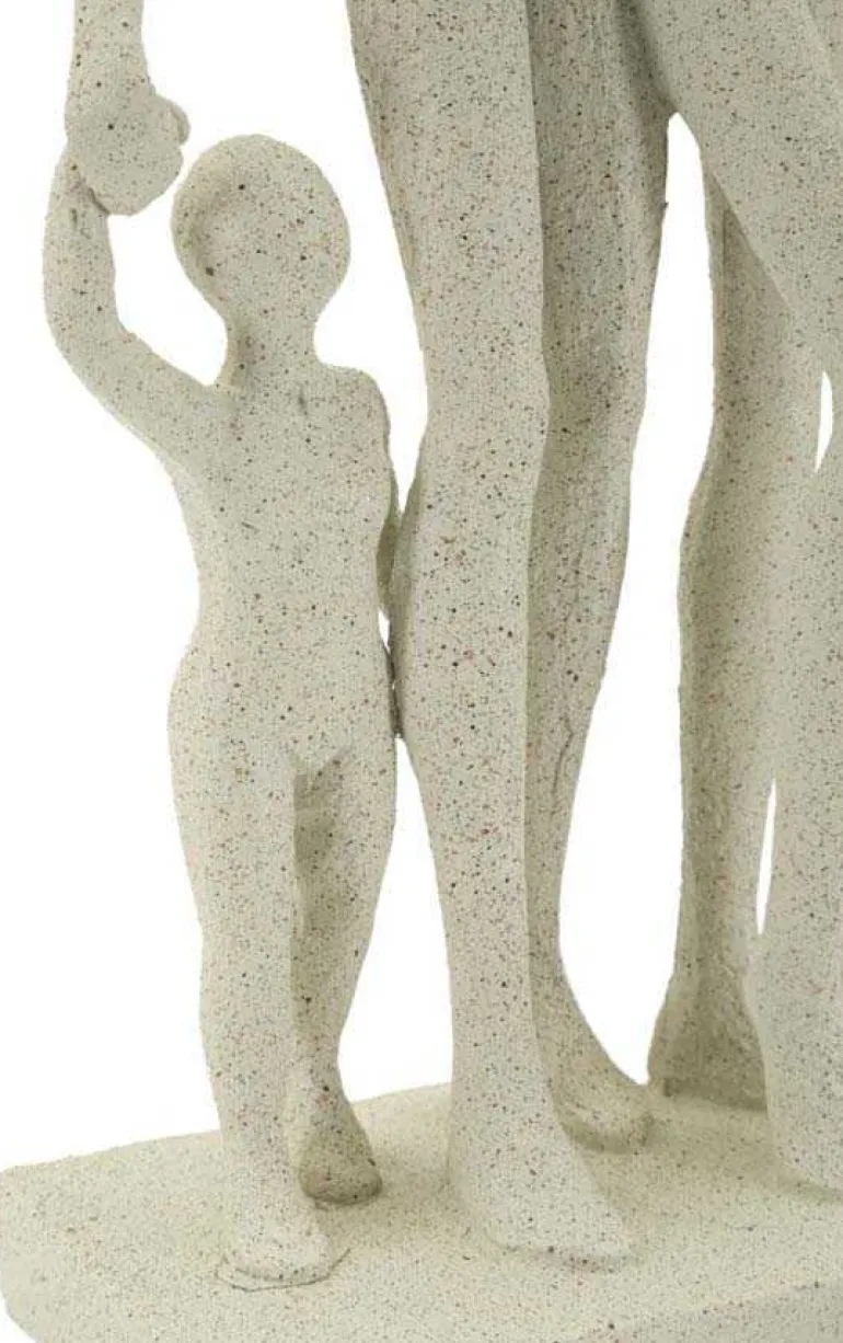 Statuette en polyrésine Family stons 16 x 8 x 30.5 cm