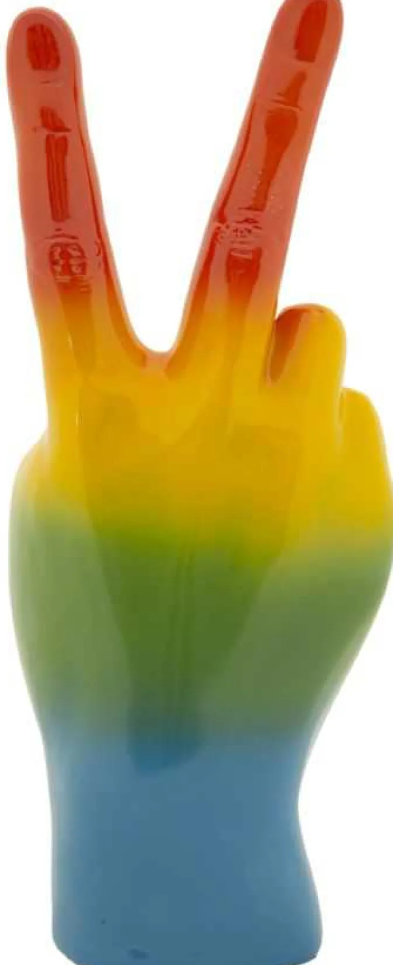 Statuette en polyrésine Rainbow hand (Ok)