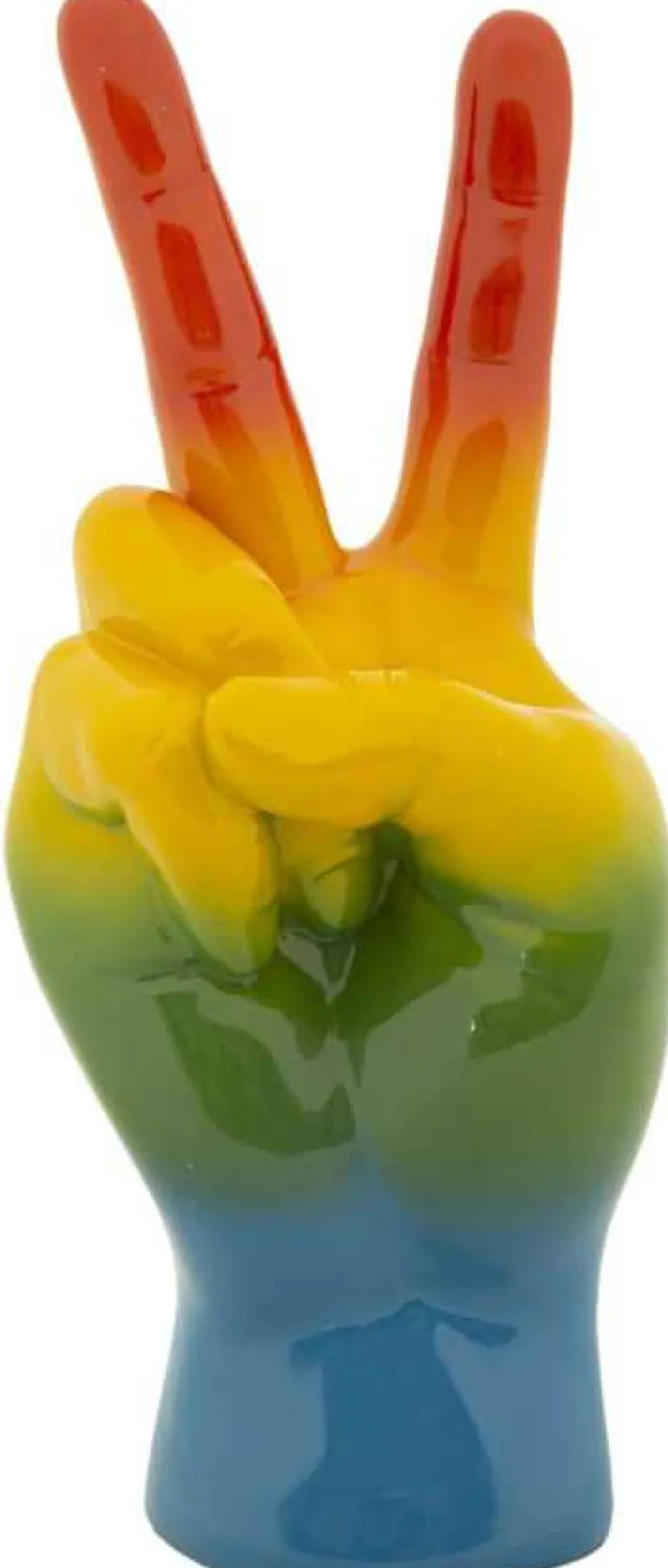 Statuette en polyrésine Rainbow hand (Ok)
