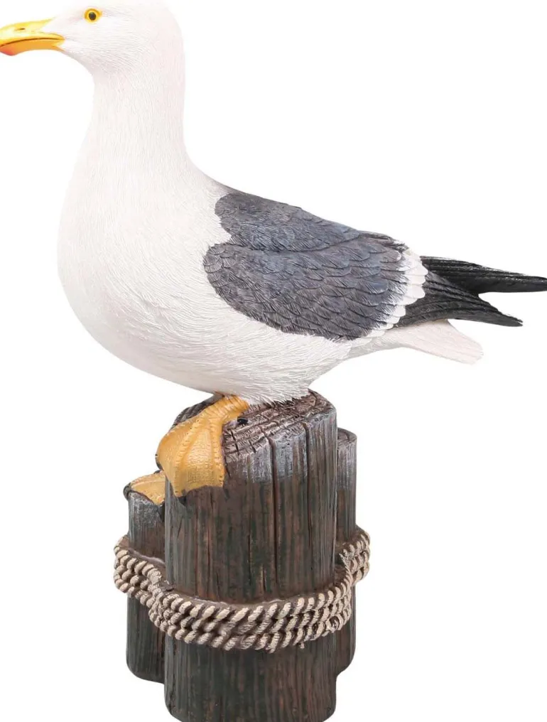 Statuette en résine Mouette
