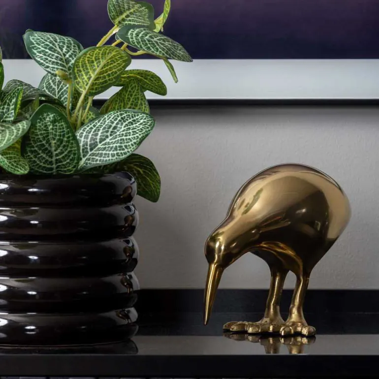 Statuette Kiwi en aluminium (Doré)