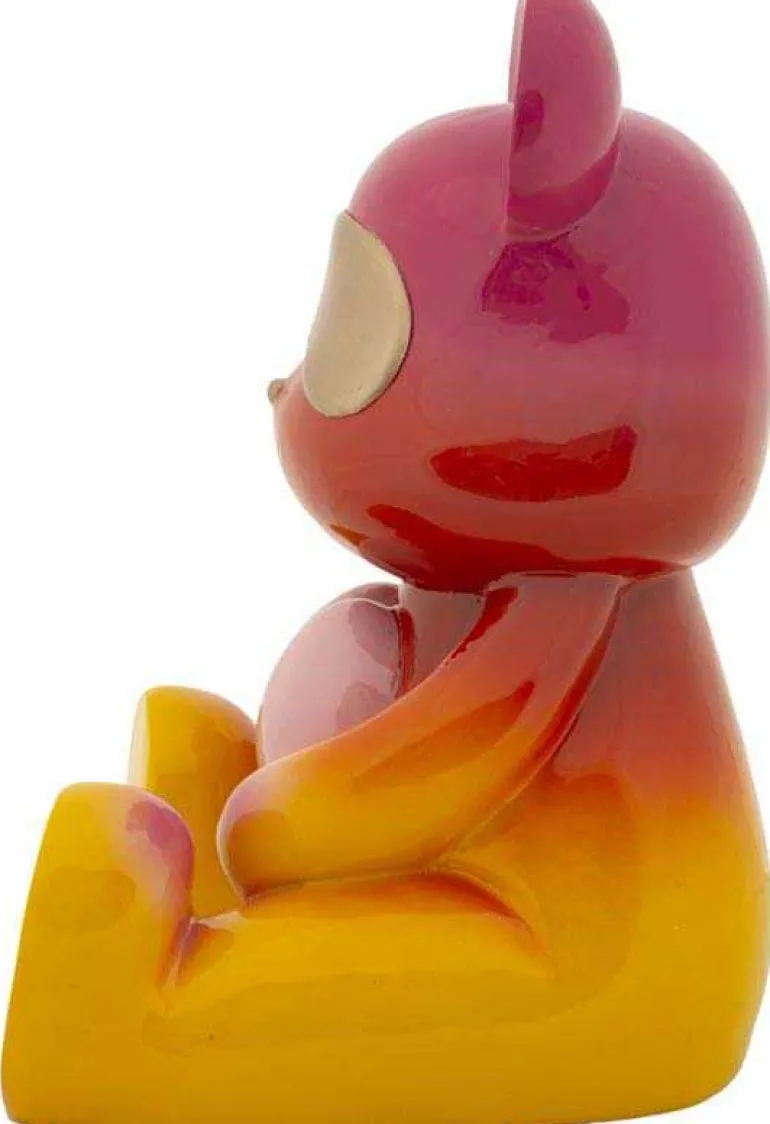 Statuette ourson en polyrésine Rainbow (Modèle 2)