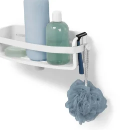 Support accessoires de douche 1 étagère Flex