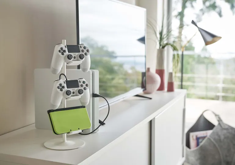 Support accessoires jeux vidéos Smart Game (Blanc)
