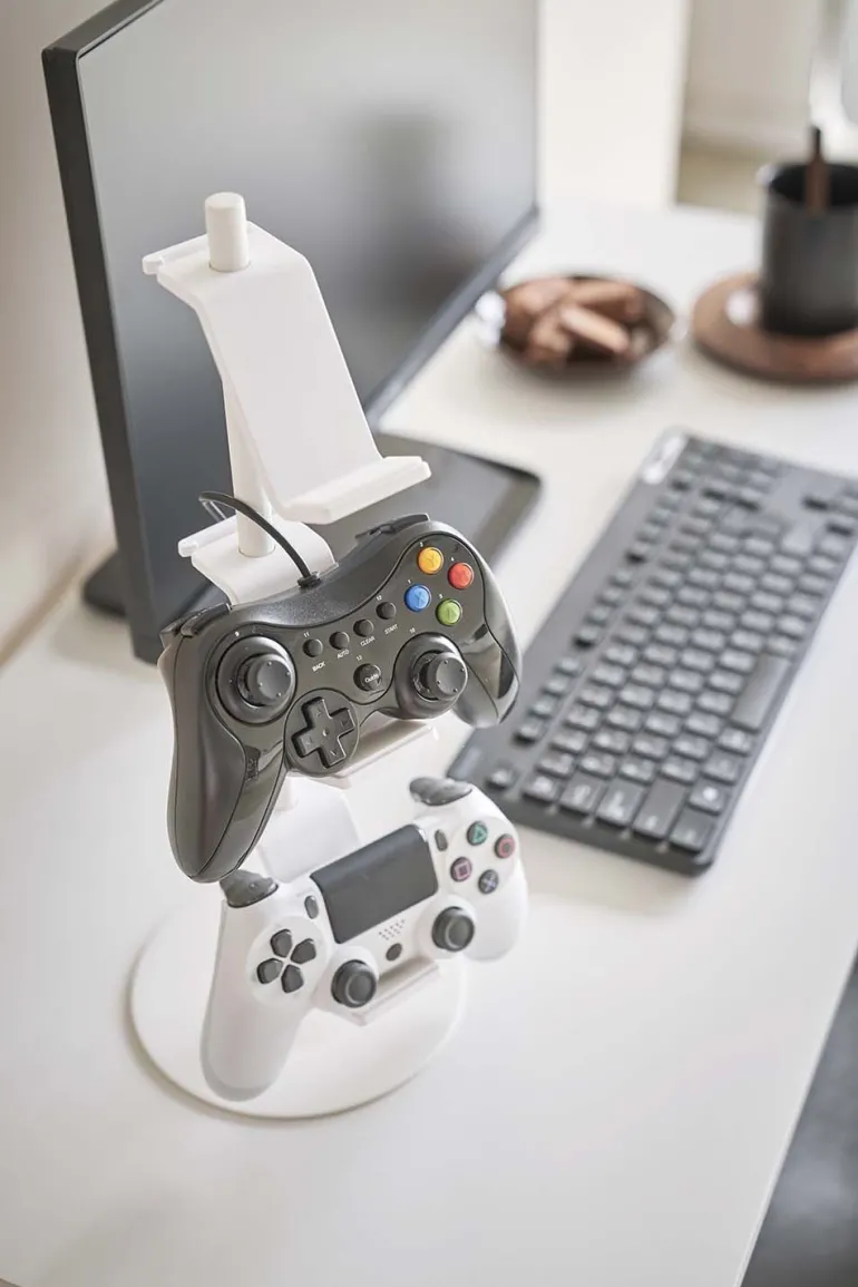 Support accessoires jeux vidéos Smart Game (Blanc)