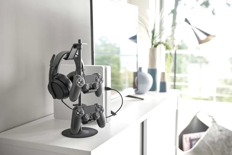 Support accessoires jeux vidéos Smart Game (Noir)