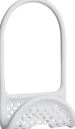 Support accessoires robinet (Blanc)