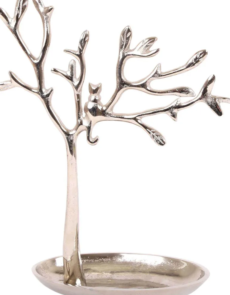 Support à bijoux aluminium Arbre 30 x 23.5 cm