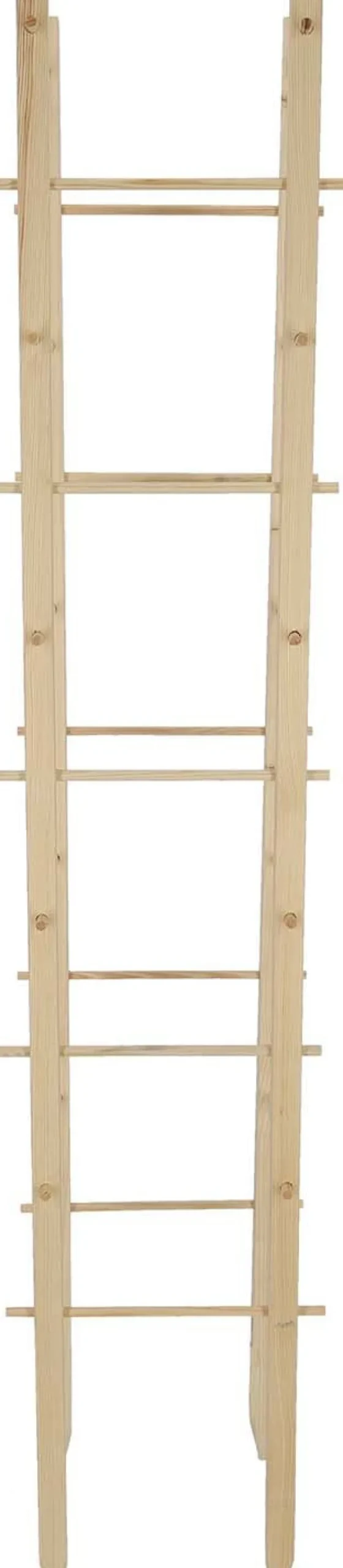Support en bois de pin pour plantes 4 piquets (Tour)