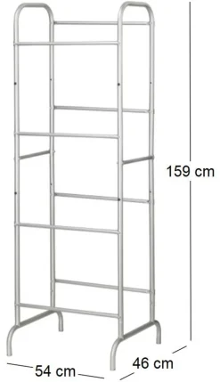 Support en métal pour boîtes Nesta 32 litres ou 45 litres