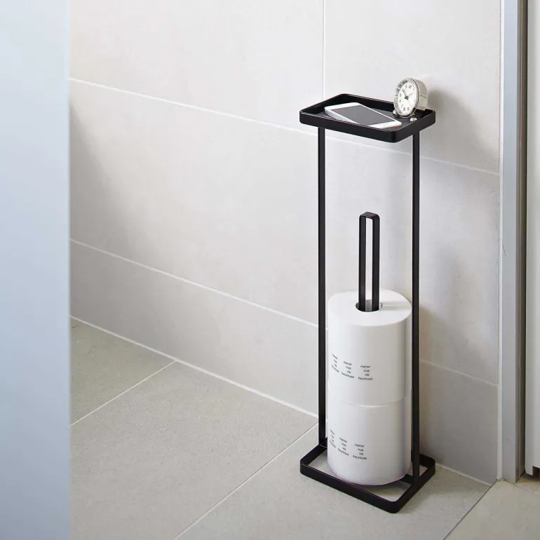 Support papier toilette Stand (Noir)