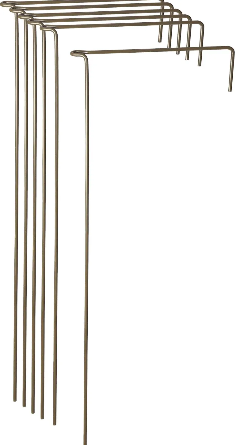 Support à plantes en acier (Lot de 6) (75 cm)