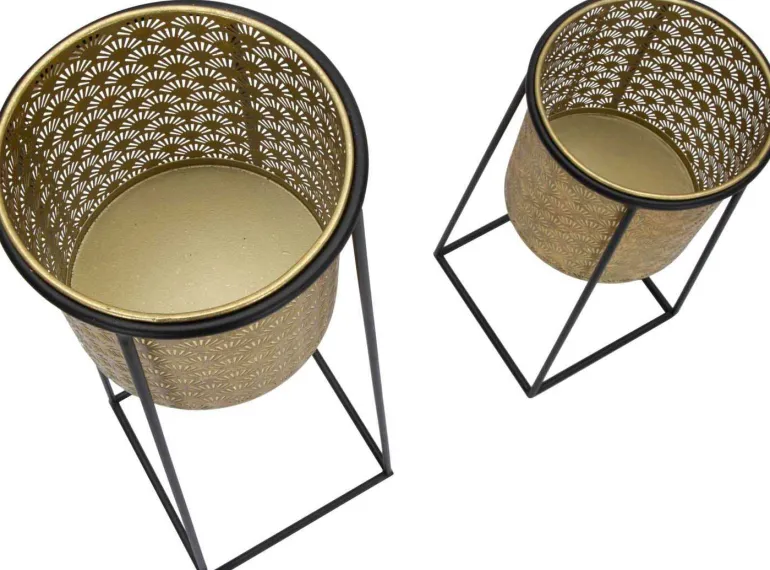 Support à plantes en métal Coppia (Lot de 2)