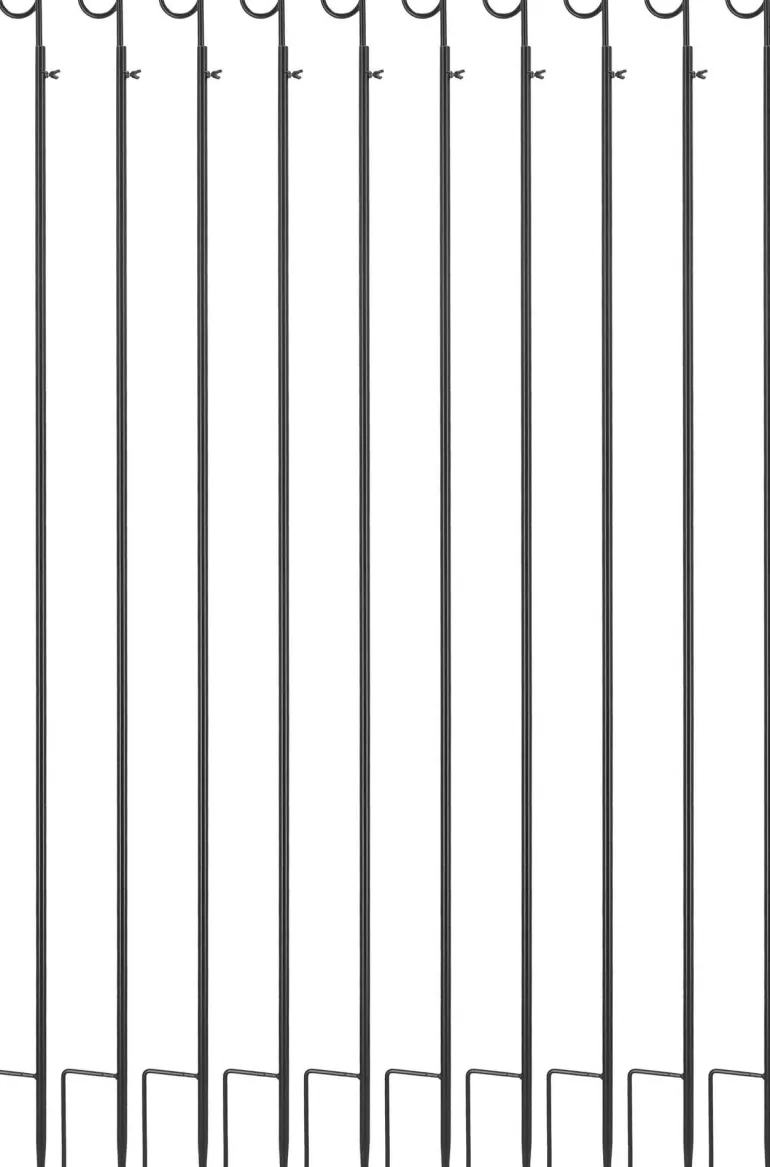 Support pour guirlande et éclairages extérieurs (Lot de 10)