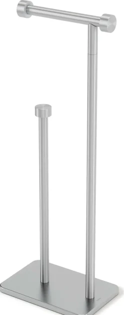 Support pour papier toilette avec réserve Cappa (Nickel)