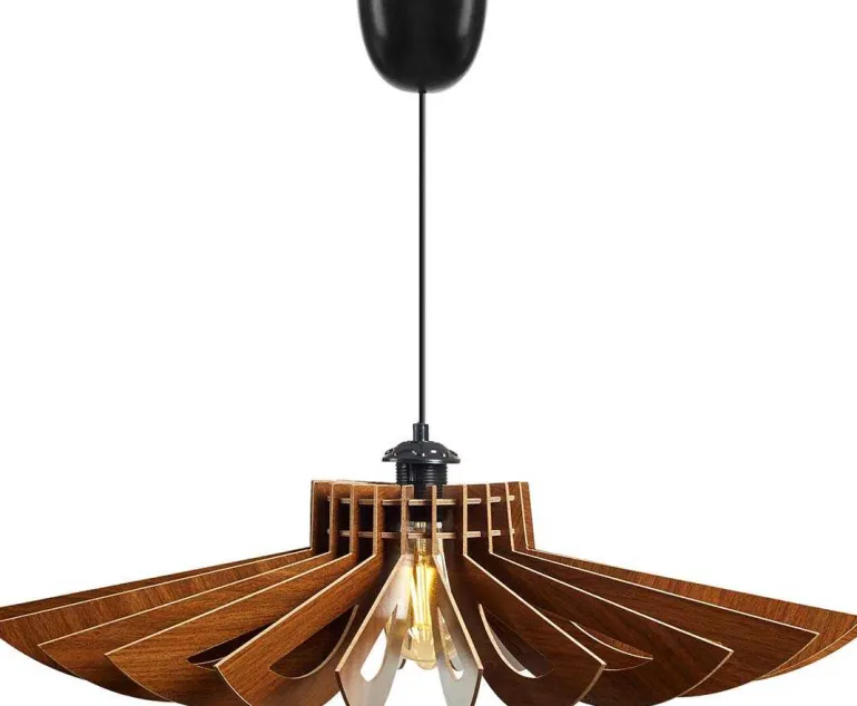 Suspension Big Daisy (Marron)