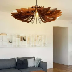 Suspension Big Daisy (Marron)