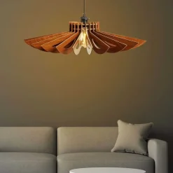 Suspension Big Daisy (Marron)