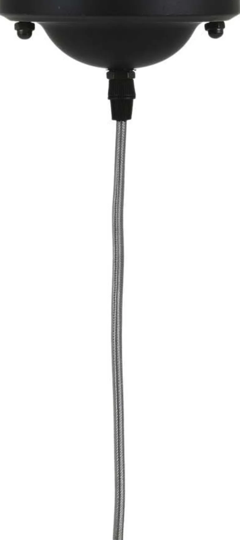 Suspension cage filaire 38 cm (Argent)