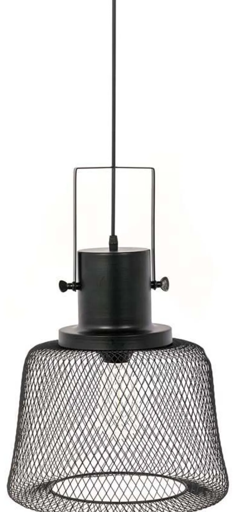 Suspension en métal cloche filaire