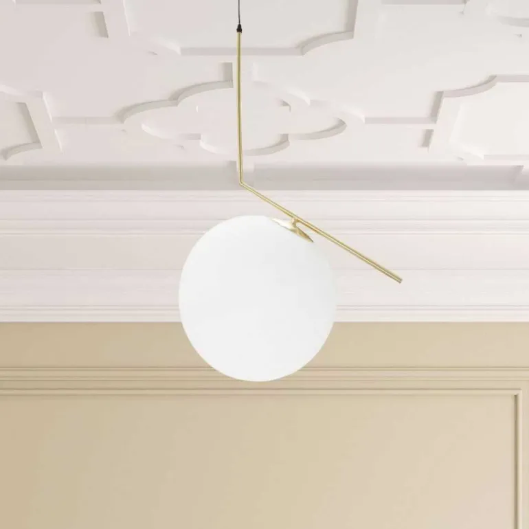 Suspension en métal et verre Glamy 50 x 30 x 100 cm
