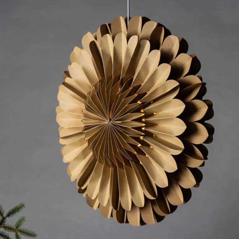 Suspension fleur ø60 cm Järvsön (Marron)