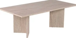 Table basse en aggloméré Sabin (Travertine)