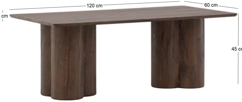 Table basse Olivia (Mocca)