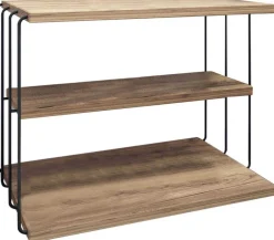 Table d'appoint avec étagère Lifon
