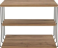 Table d'appoint avec étagère Lifon
