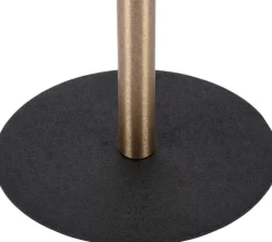 Table d'appoint en métal Dex 40 cm (Noir)
