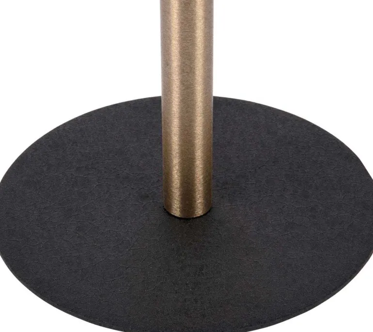 Table d'appoint en métal Dex 40 cm (Noir)