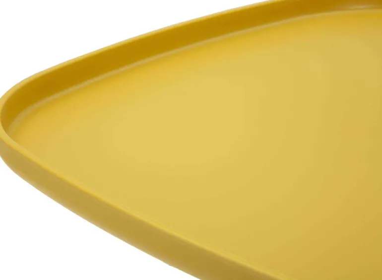 Table d'appoint en plastique Gea 48 x 48 x 50 cm (Jaune)