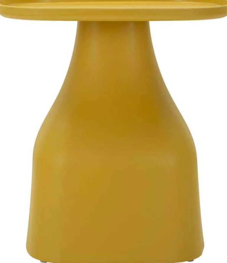 Table d'appoint en plastique Gea 48 x 48 x 50 cm (Jaune)