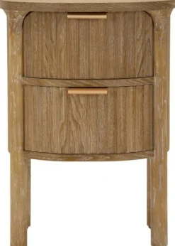 Table de chevet en bois de sapin Gothenburg 38 x 34.5 x 52 cm